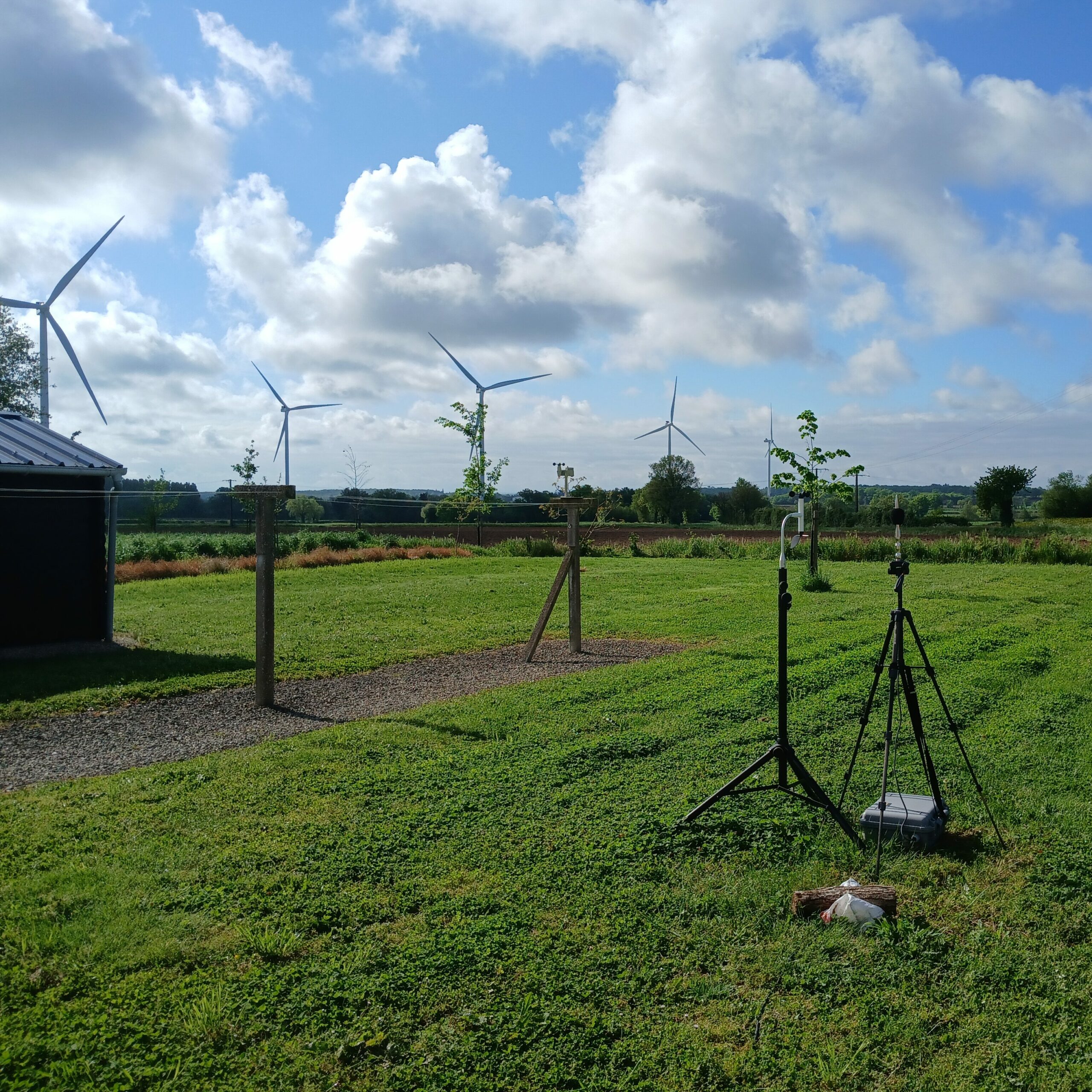 Contrôle acoustique de l'impact sonore d'un parc éolien - Nouvelle Aquitaine