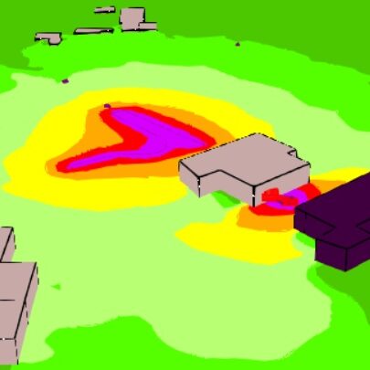 Simulations de l'impact sonore d'un site industriel dans l'environnement (14)