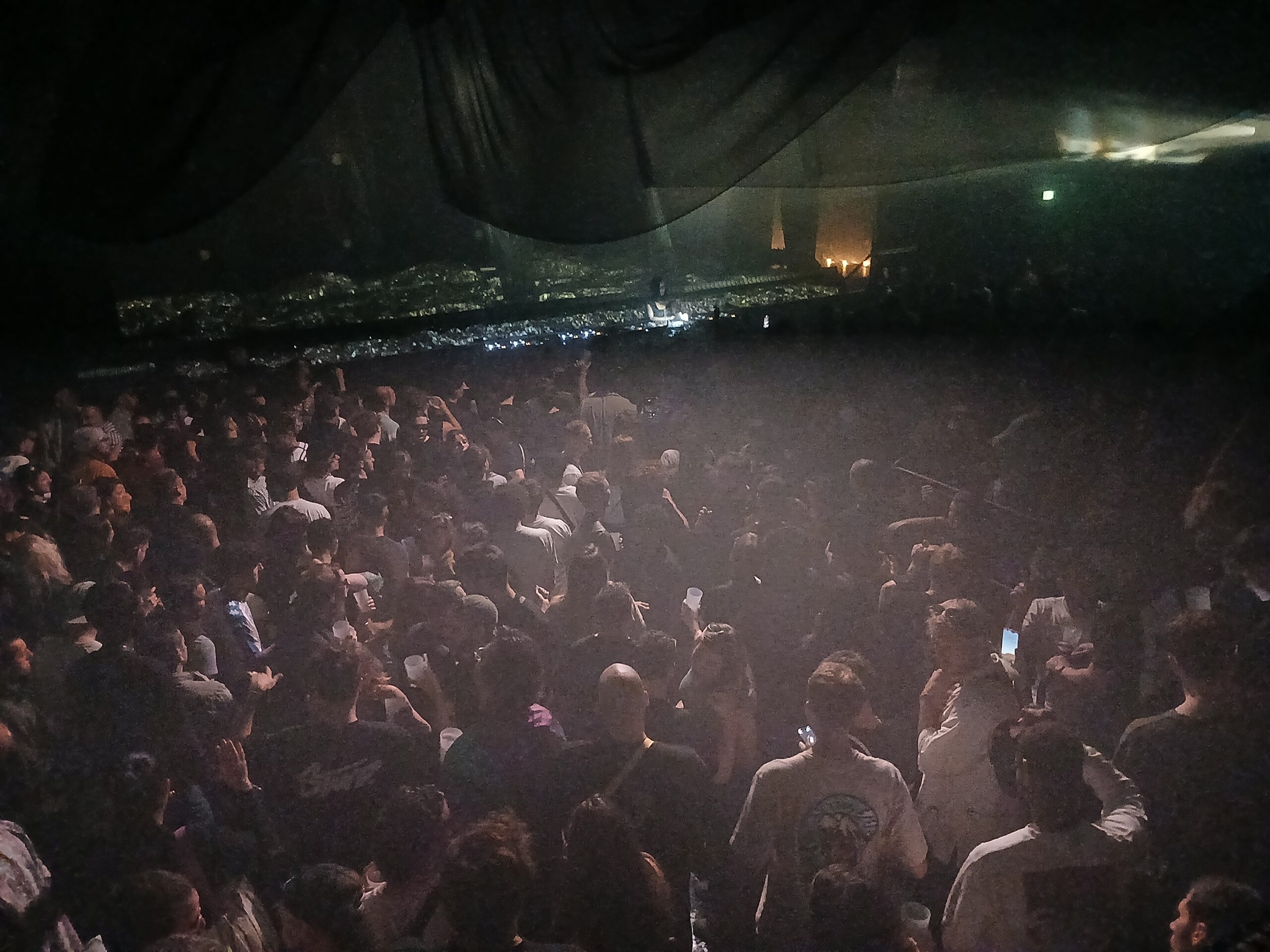 Campagne de mesure acoustique pendant un concert